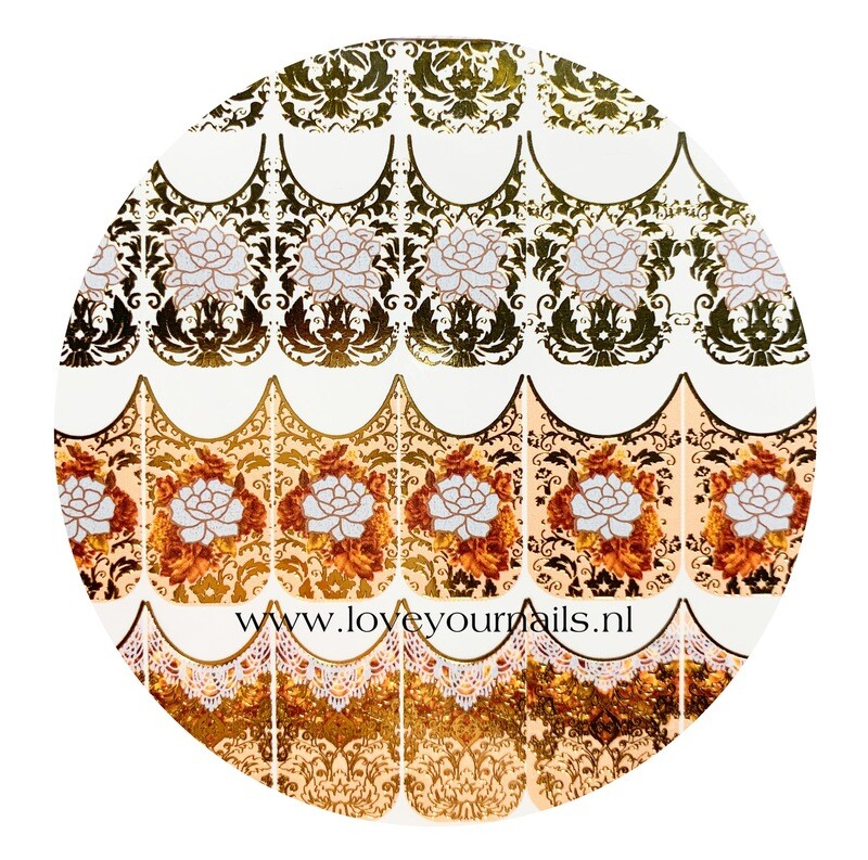 Naildress Slider Design for Gemty Gel Titian
