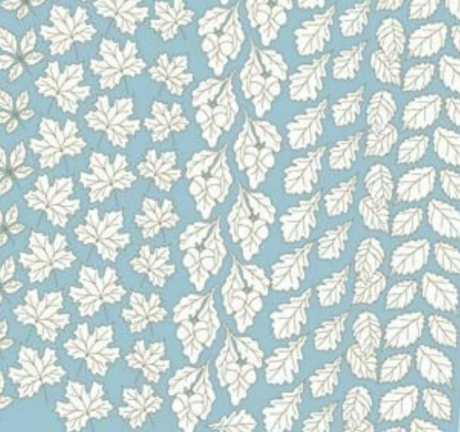 NAILCRUST Pattern Sliders Leaves #35