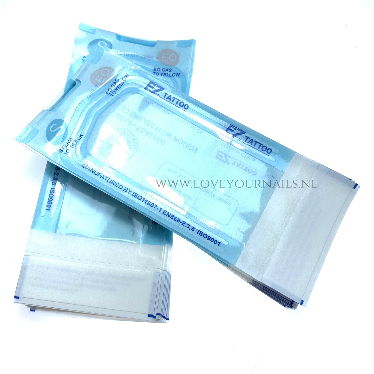 Self- sealing sterilization pouch for bits - 200 pcs