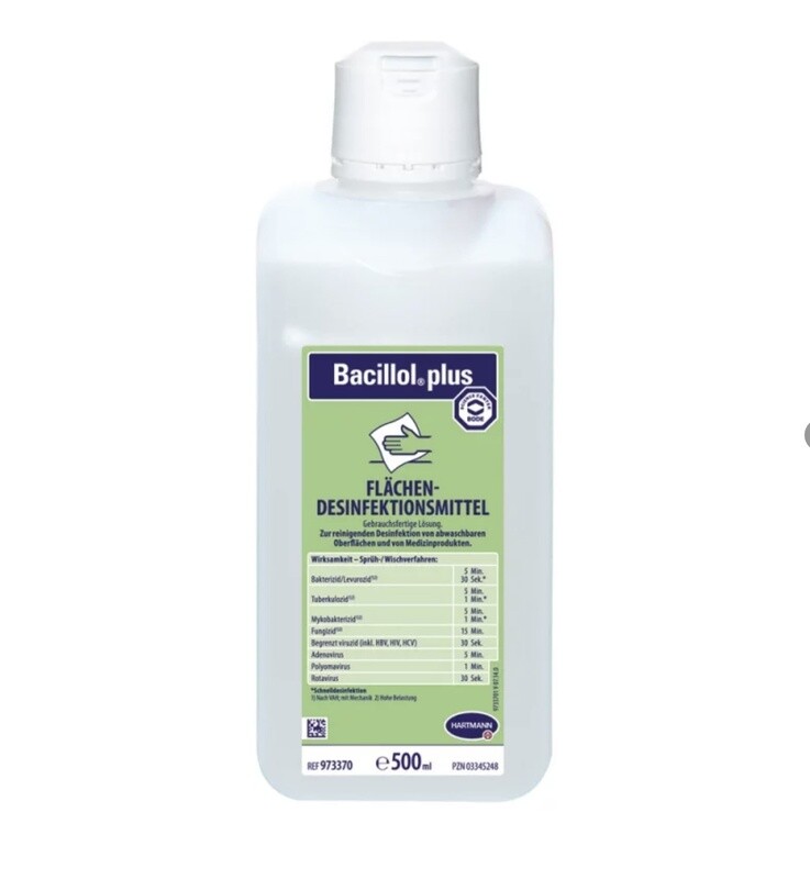 Bacillol plus surface disinfection 0,5 L
