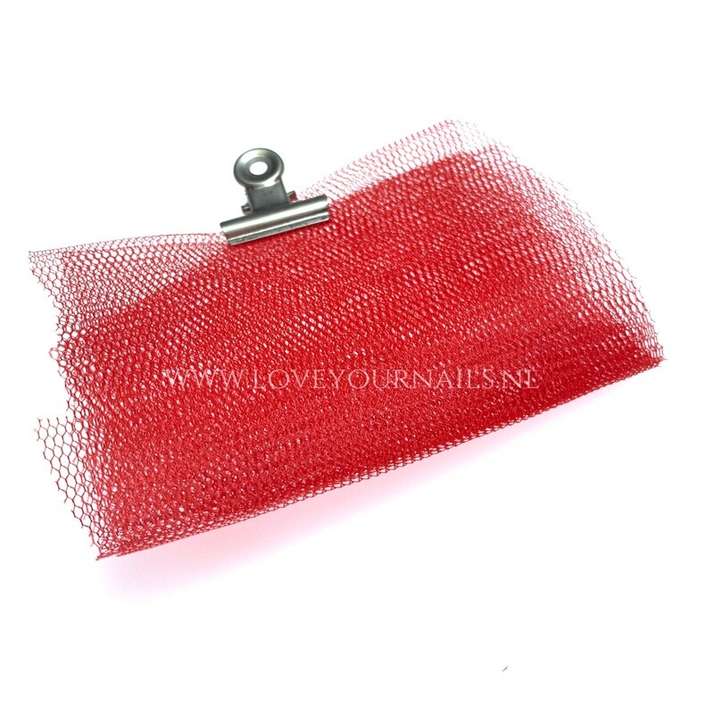 Red Nail Art netting