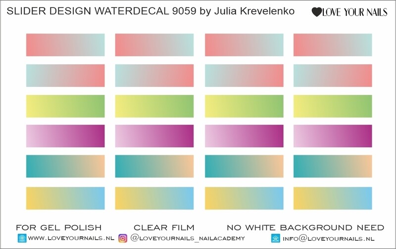 Ombre Gradient Colorboom Lines 9059