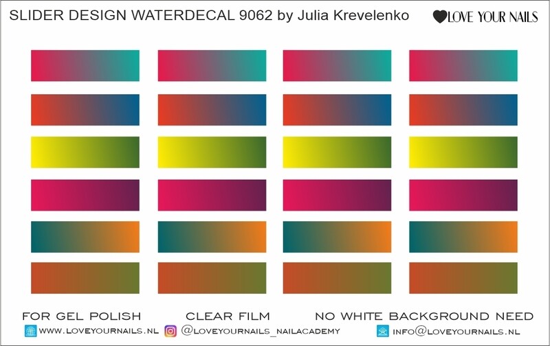 Ombre Gradient Colorboom Lines 9062