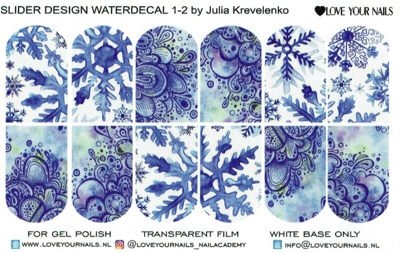 Snowflakes and curls 1-2
