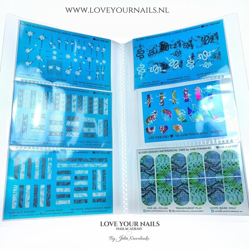 Album and 100 sliders design (waterdecals)