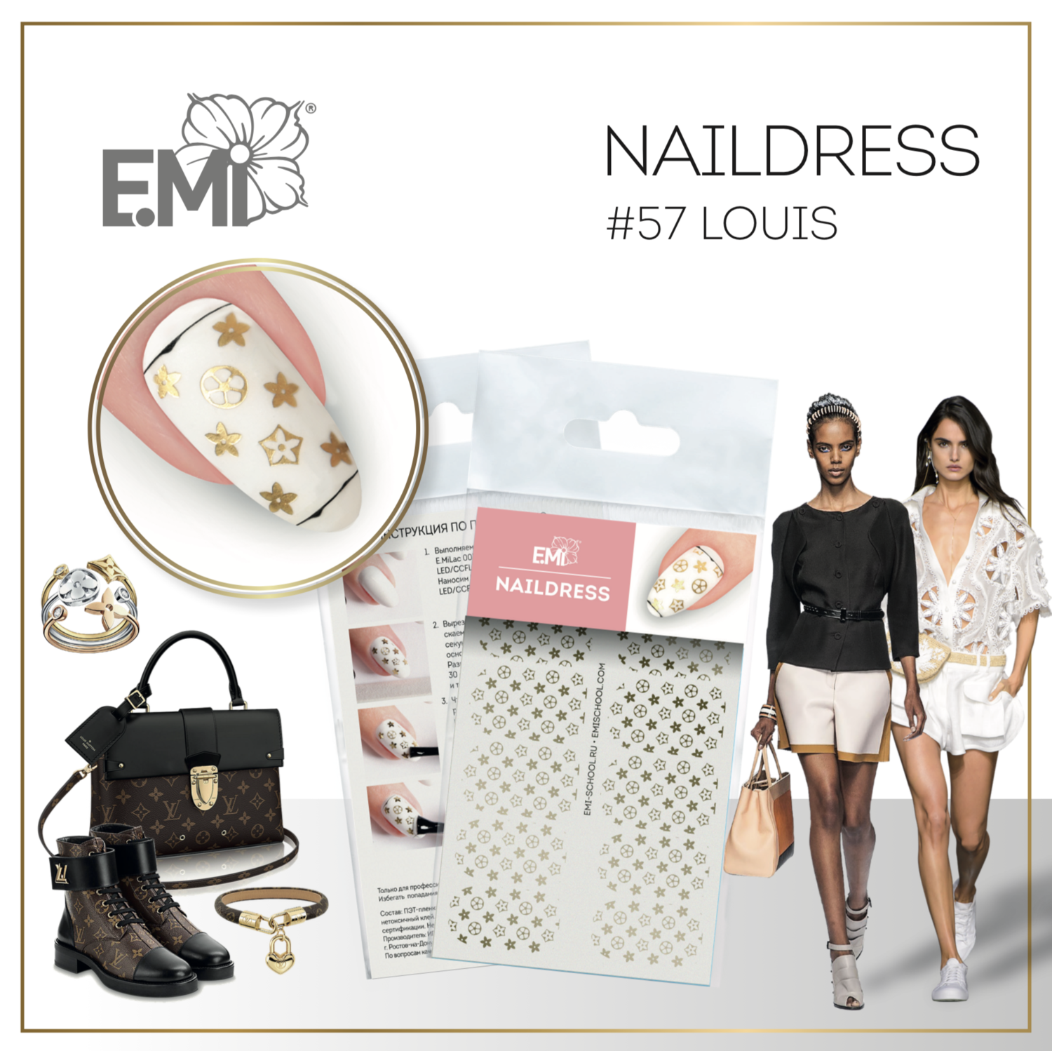 Naildress Slider Design #57 Louis