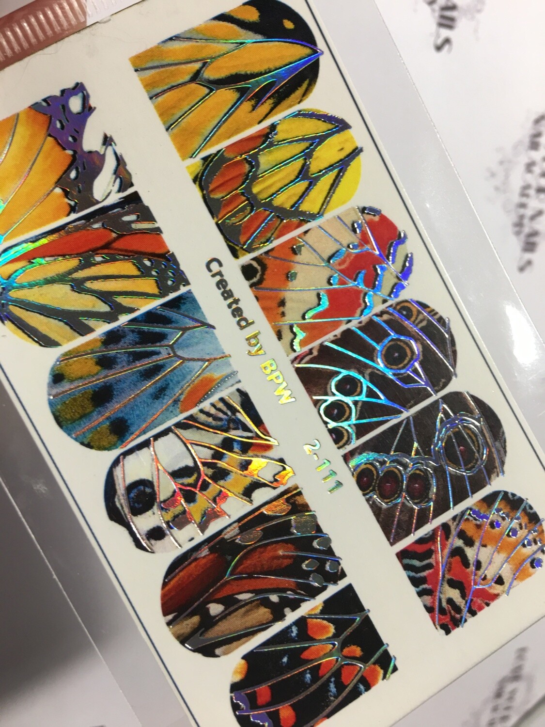Vlinder vleugels 2-111