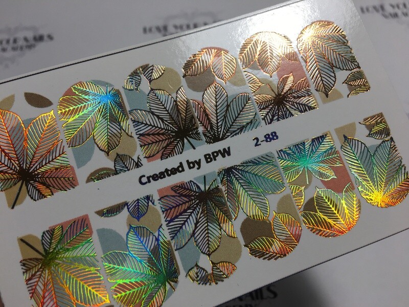 Chestnut leaf 2-88 Esdoornblad