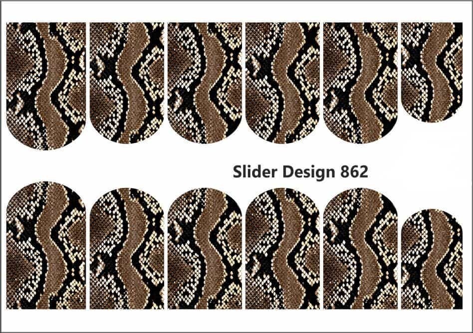 Snake skin print 862