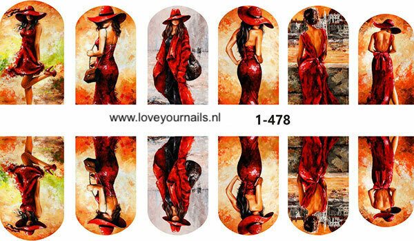 Lady in red 1-478w
