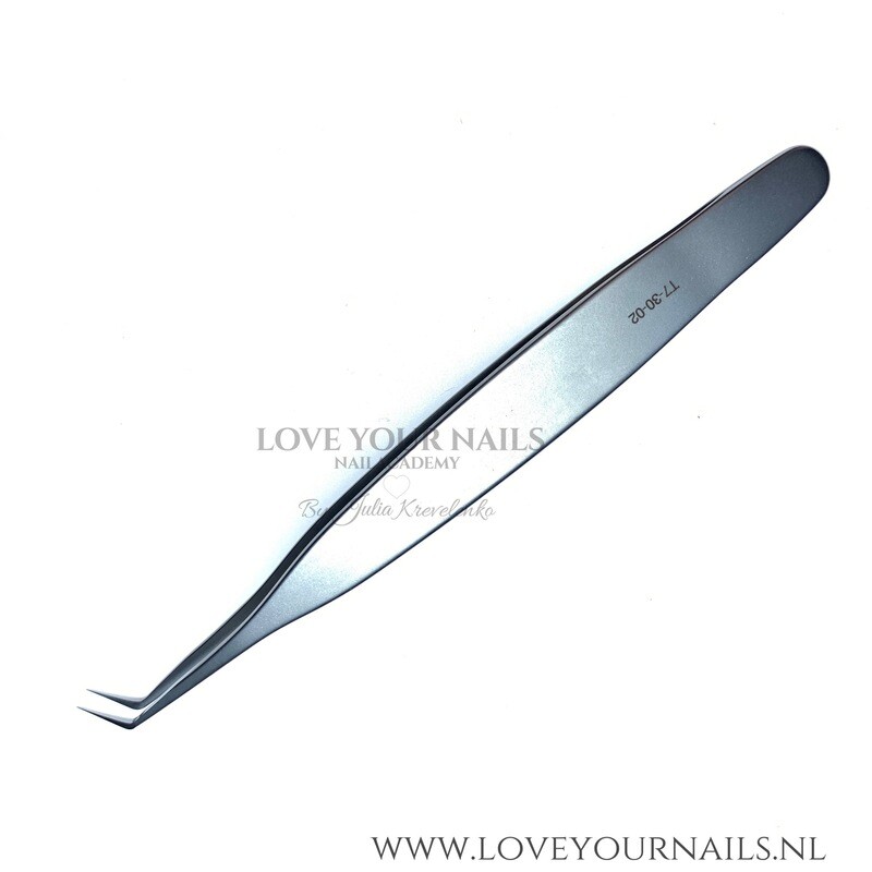 Professional eyelash tweezer expert 40 type 2 (L-shaped 70&#39;)