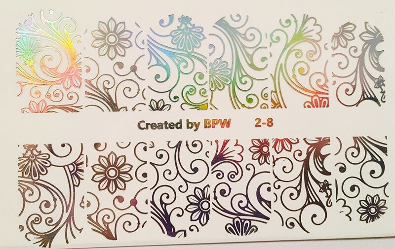 Flowers with curls 2-8