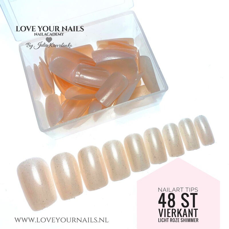 Nailart tips, full cover 48 st