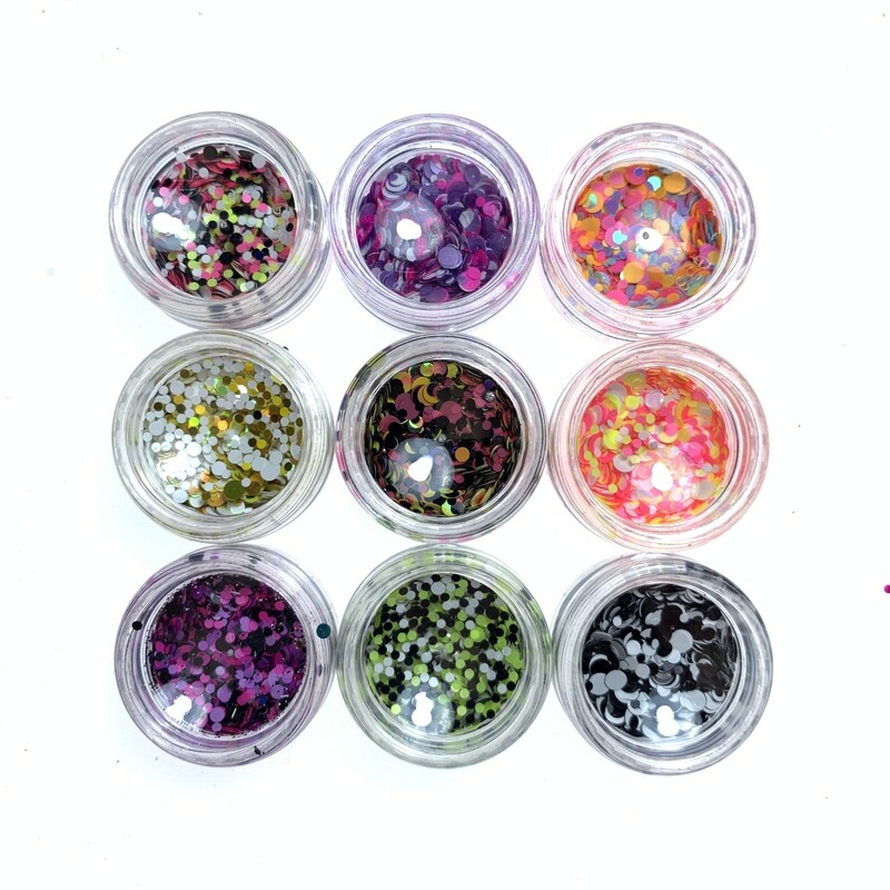 Kamifubuki mix of wel rolly-polly set 2, 9 pcs