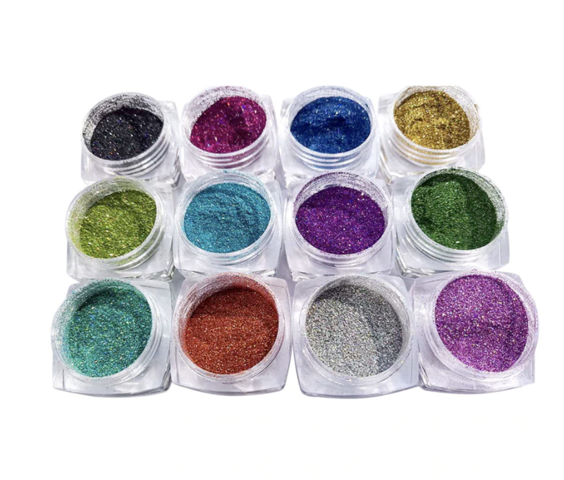 Holographic dust set, 12 pcs