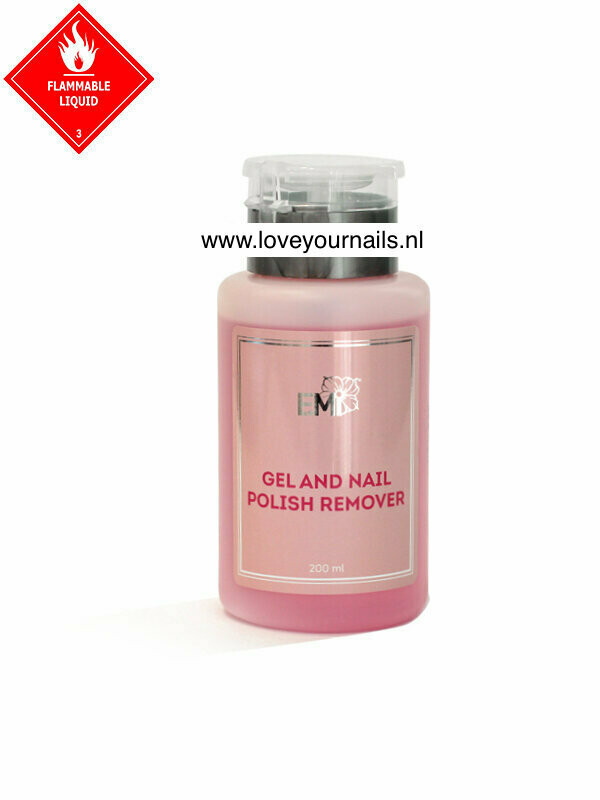 Gel and Nail Polish Remover, 200/1000 ml.