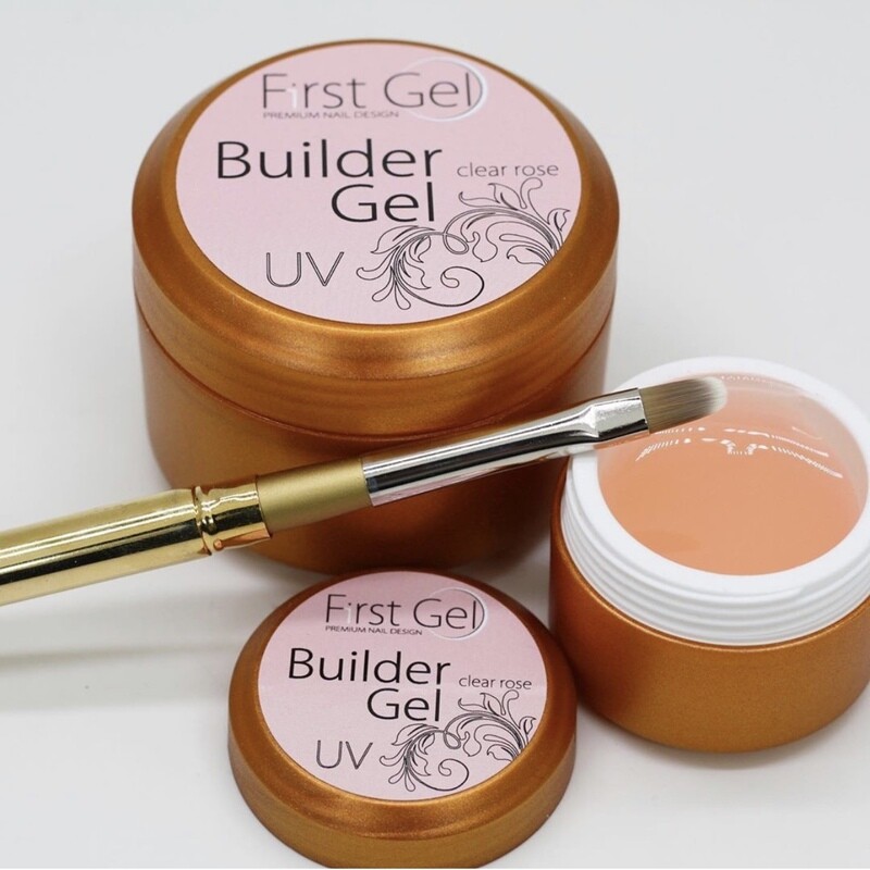 Builder gel clear rose - 15 ml