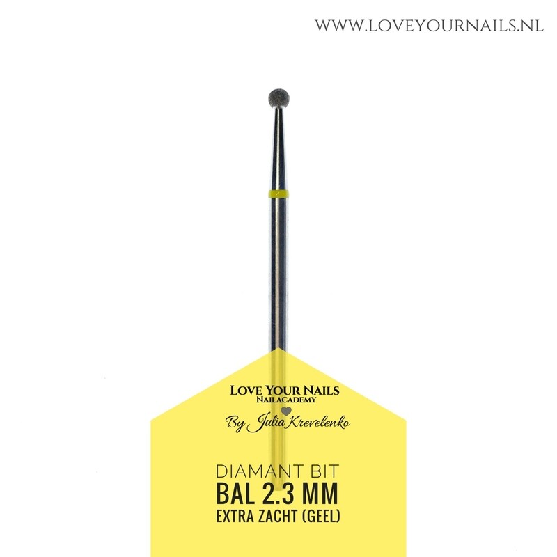 Diamant frees bit Bal - extra zacht 2.3 mm