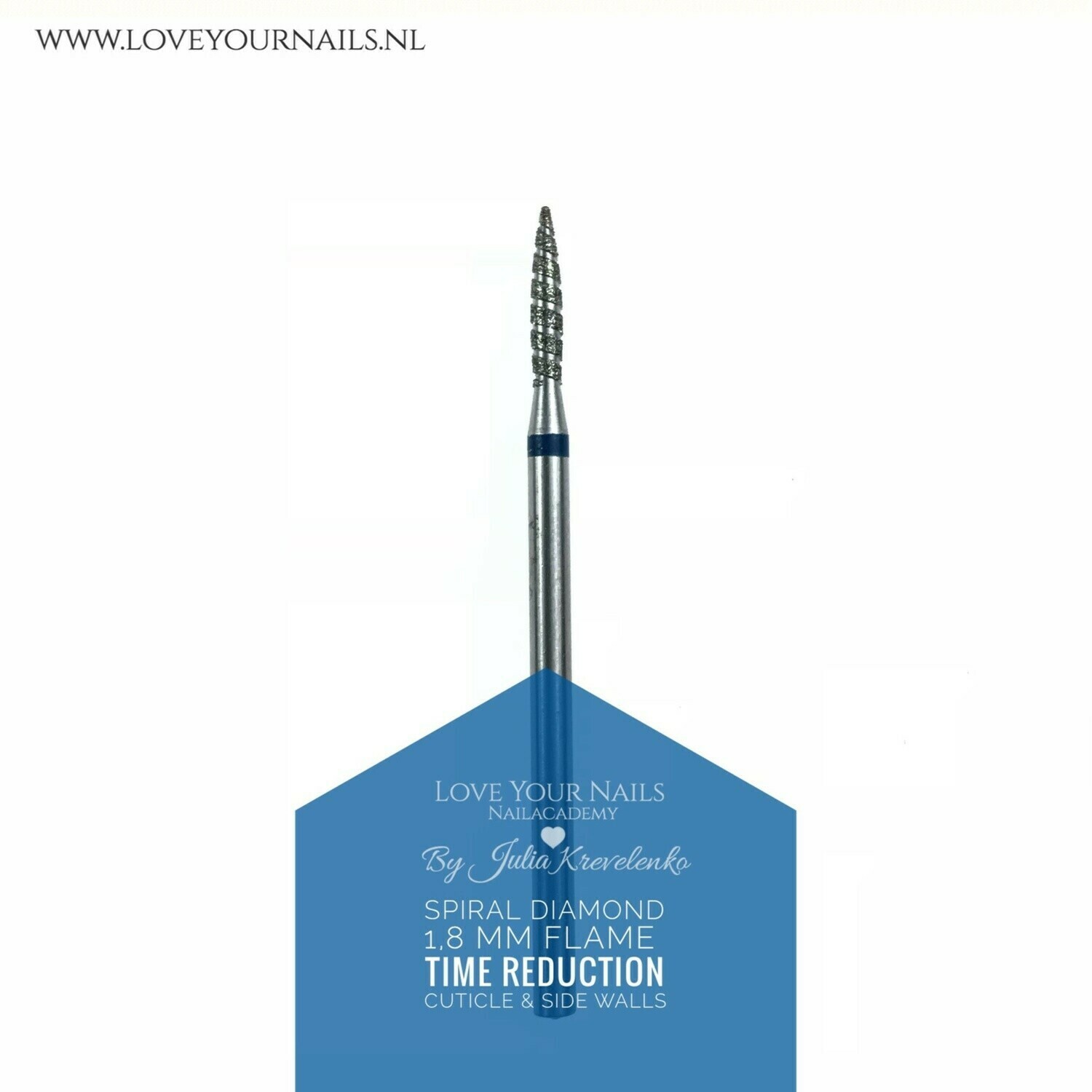Diamant frees bit Vlam Tornado -medium, size: d 1,8 mm
