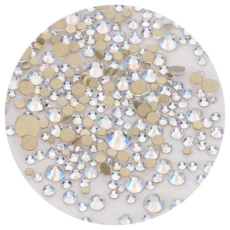 Crystal Stones Moonlight, 250st., ss3-ss20 in een zakje
