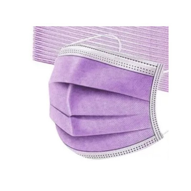 Beschermende mondmasker -50 st paars
