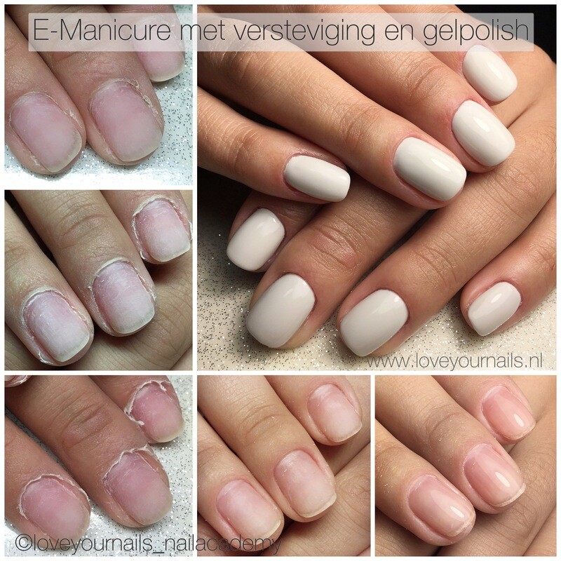 E-Manicure behandeling/ Combi manicure