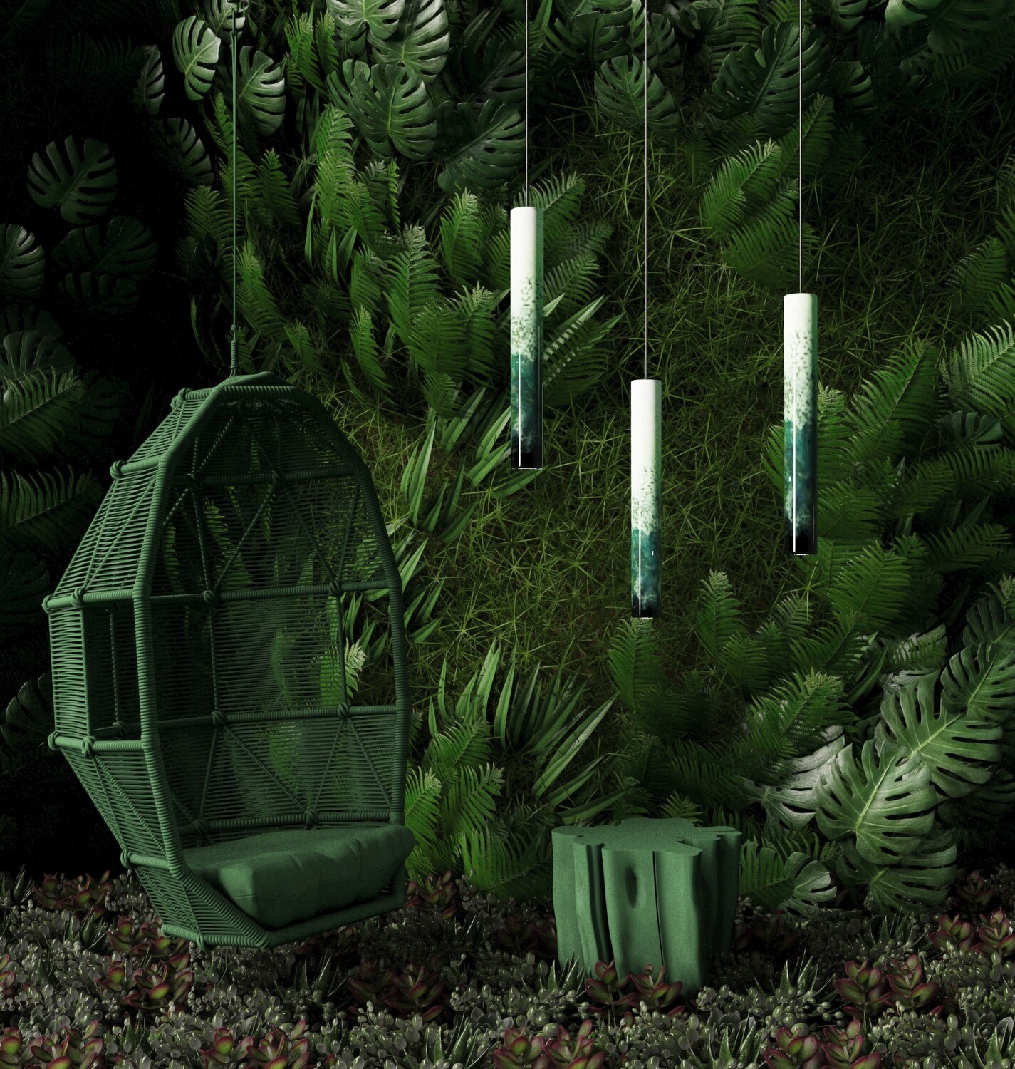 Lamps EARTH line /natural elements/