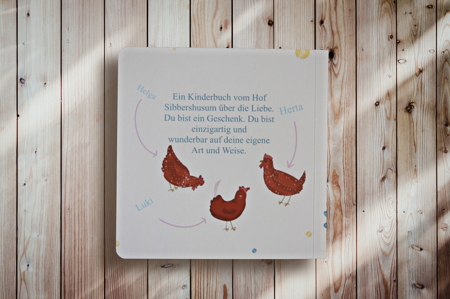 Pappbilderbuch "Der, der gern wer anders wär."