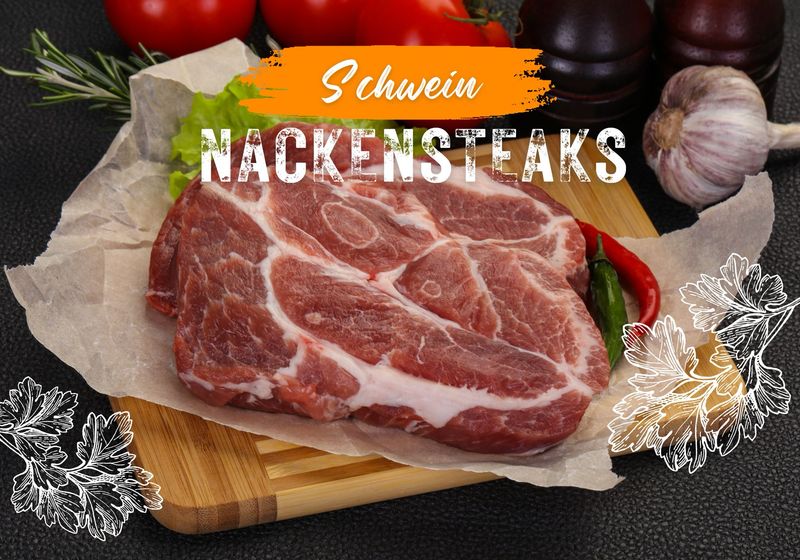 Nackensteaks Natur (~600g) Nackensteaks Natur (~600g)