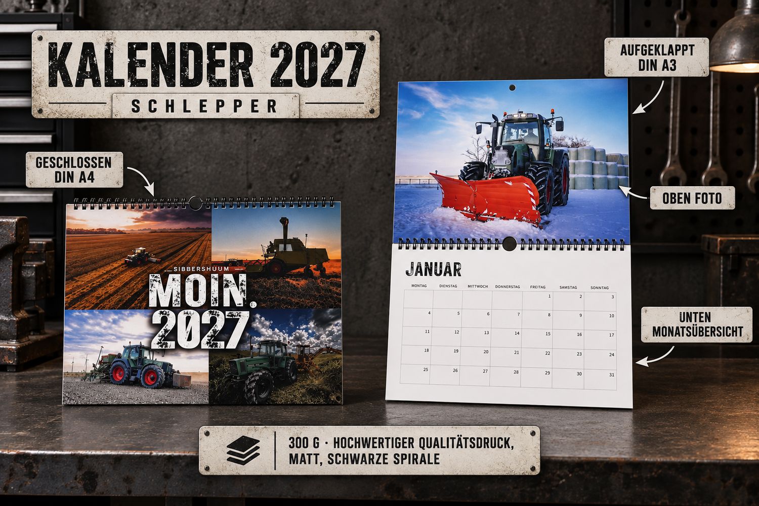 Schlepper & Maschinen Kalender 2027