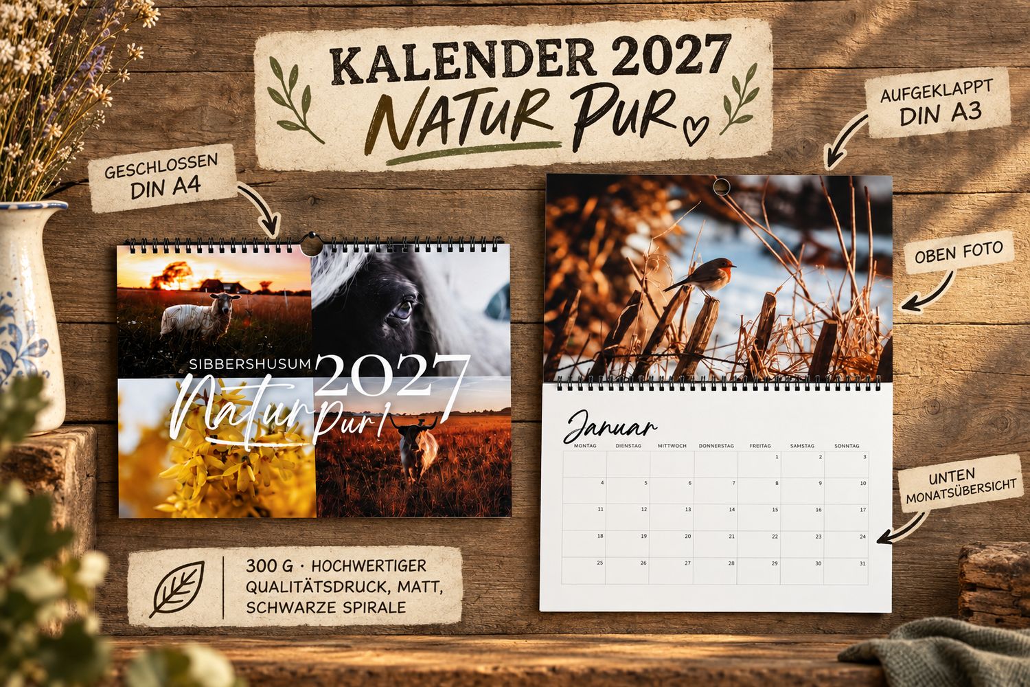 Natur Pur Kalender 2027