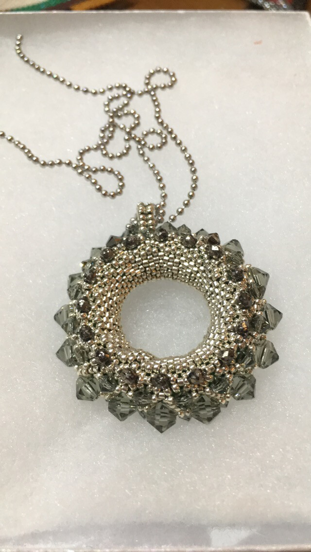 Beaded donut