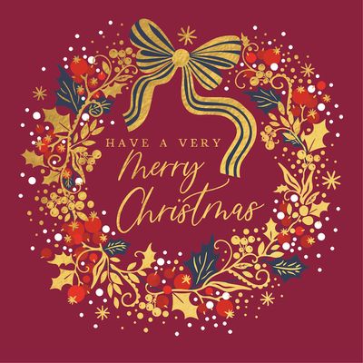 03: Burgundy Wreath