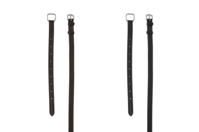 PS of Sweden Keelriem plat met donkere stiksels