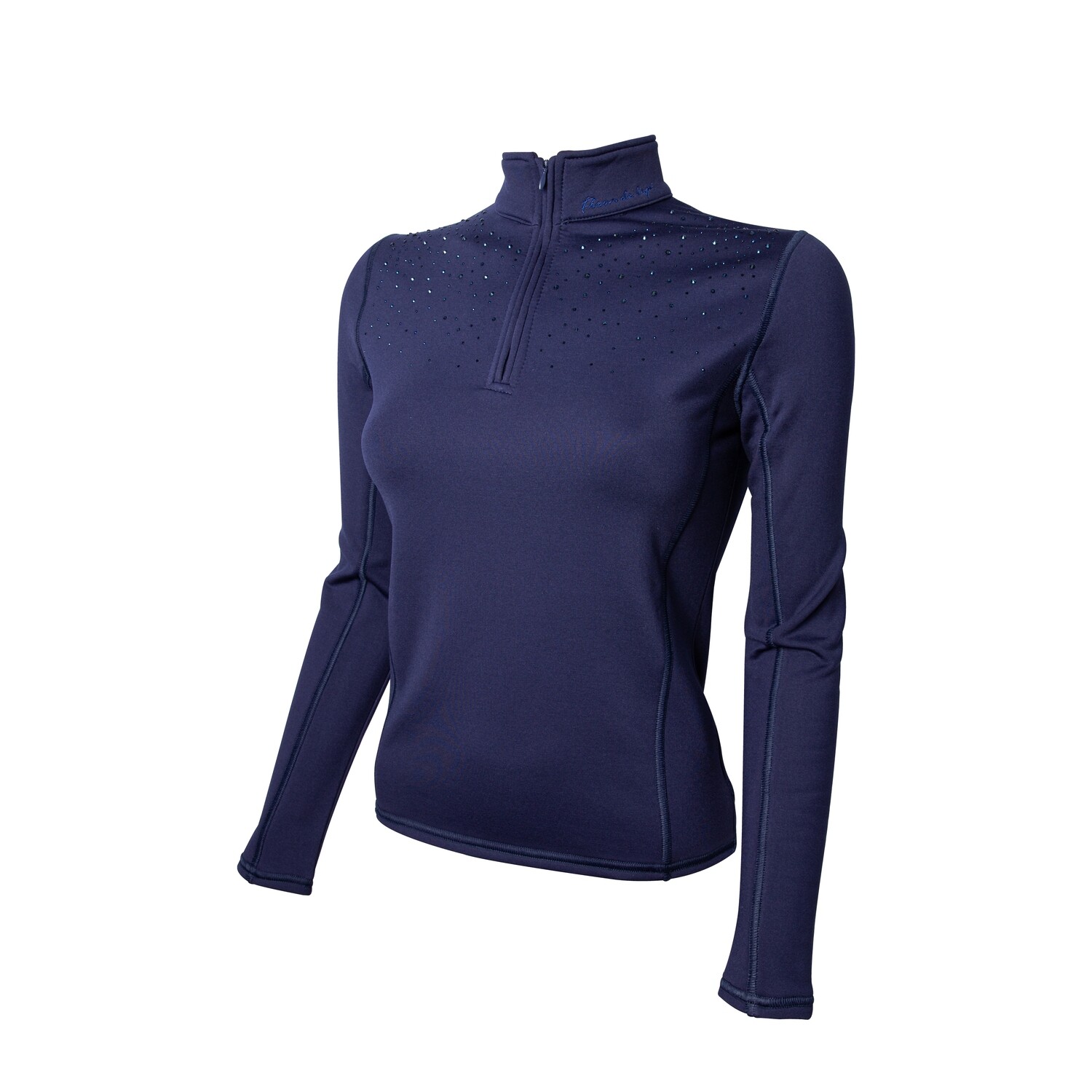 Fleur de Lys Shirt - Bluebell Navy