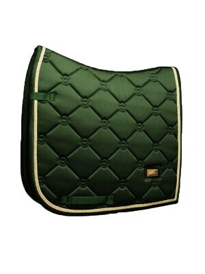Equestrian Stockholm Dressuur Zadeldekje - Forest Green
