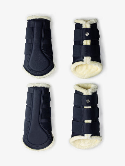 PS of Sweden Beenbeschermers Navy 4-pack