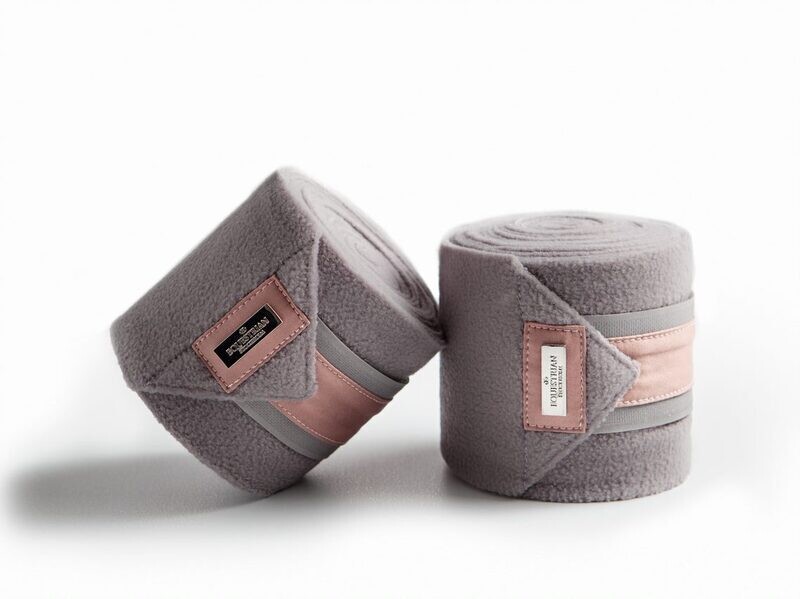 Equestrian Stockholm Bandages - Dusty Pink