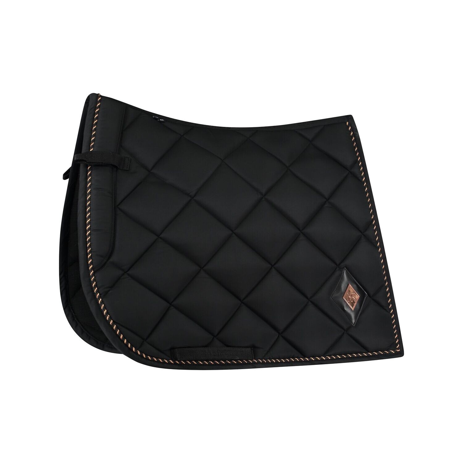 Mrs Ros ICONIC Dressuur Zadeldekje -  Rose Black