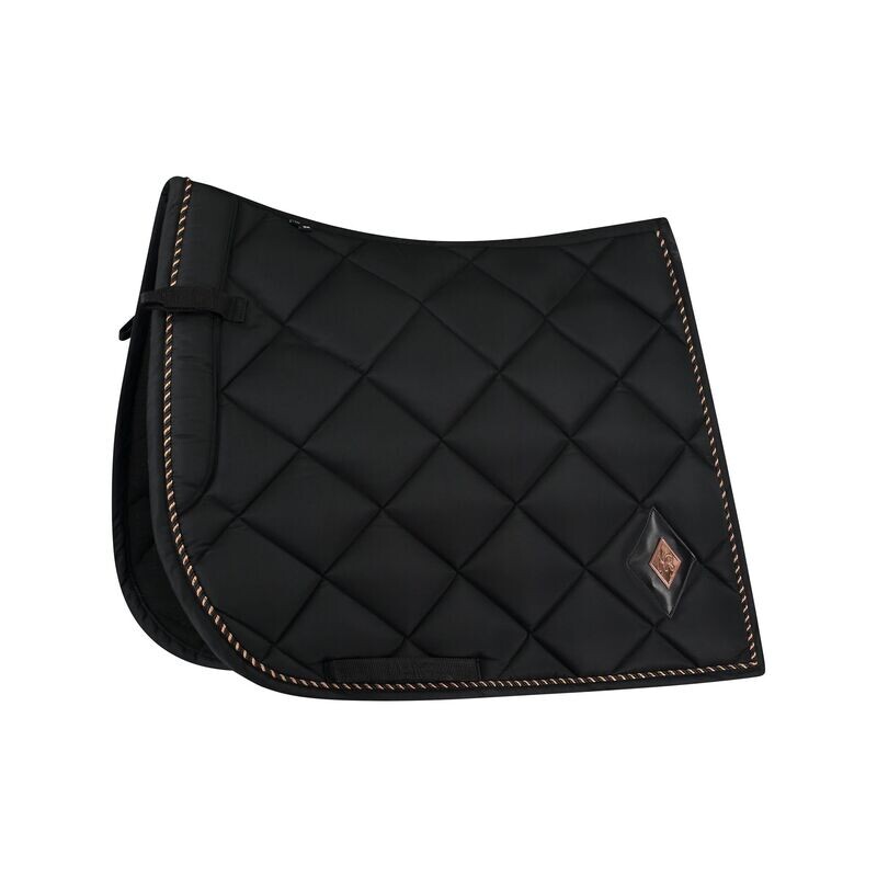 Mrs Ros ICONIC Dressuur Zadeldekje -  Rose Black