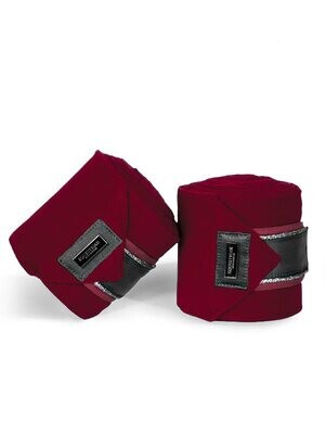 Equestrian Stockholm Bandages - Dark Bordeaux