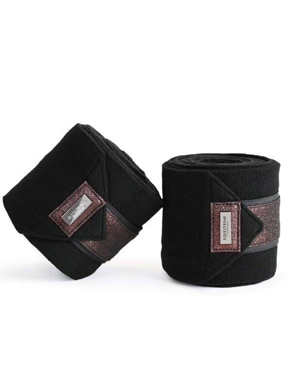 Equestrian Stockholm Bandages - Mahogany Glimmer