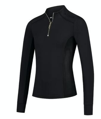Mini Ros Softshell Long sleeve - Phantom black