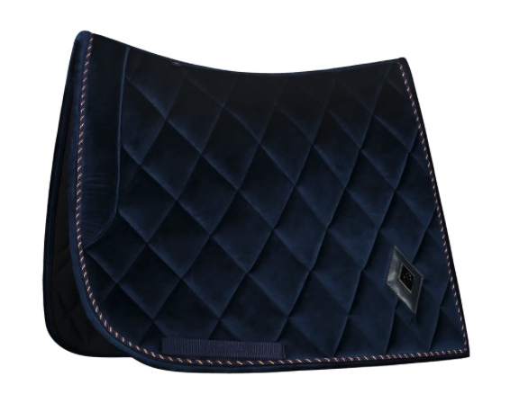 Mrs Ros ICONIC Dressuur Zadeldekje - Velvet Deep Sea