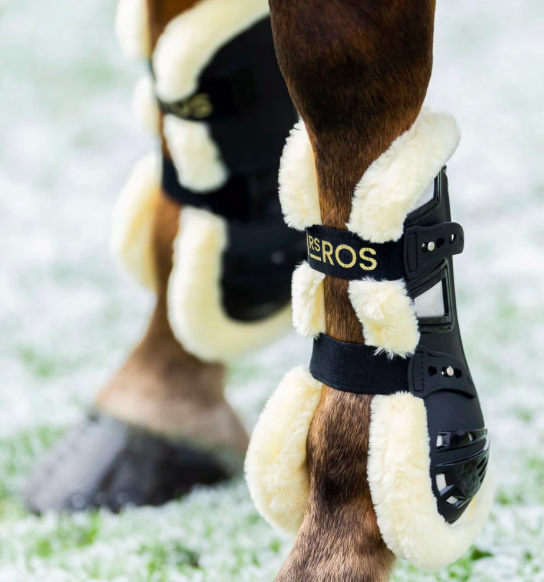 Mrs Ros Air Flex Beenbeschermers Black