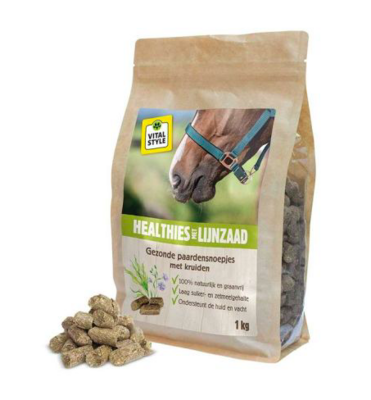 Vitalstyle - Healthies met lijnzaad 1kg