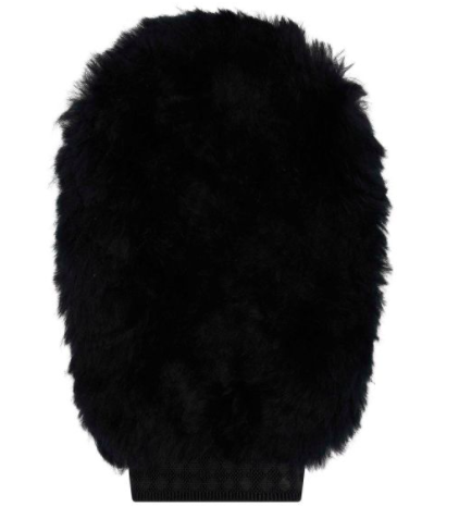 Imperial Riding - Grooming glove wol Zwart