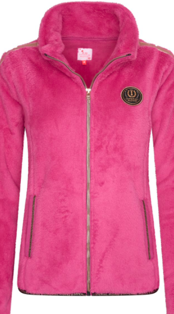 Imperial Riding KIDS - Fleece Vest Fury Chic Flower Pink