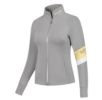 Mrs Ros Softshell  Trainingsjacket - Topping Grey
