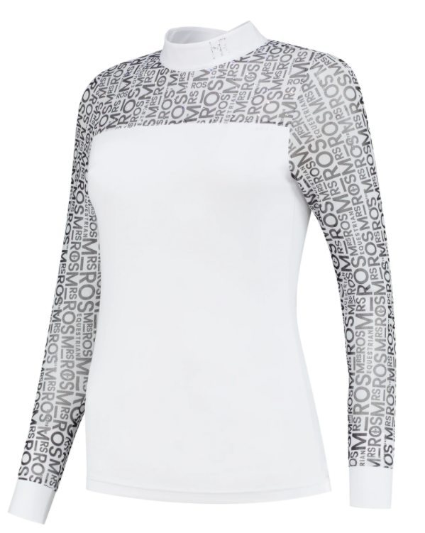 Mrs Ros Wedstrijdshirt - Mesh logo long sleeve